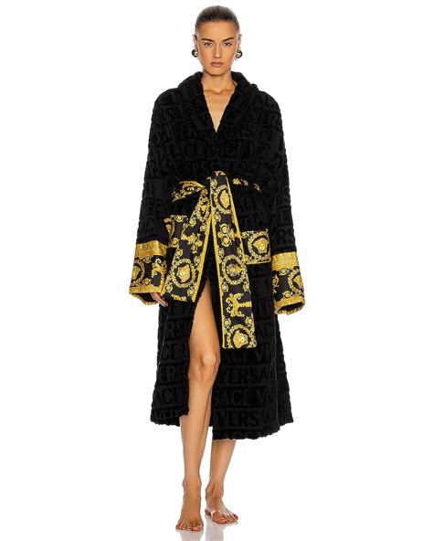 female versace robe|Versace bath robes for women.